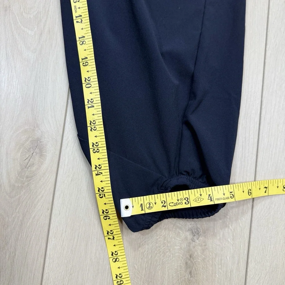 Adidas ZNE Tapered Track Pants Men's M Black Nylon Blend Zip‎ Pockets Athletic